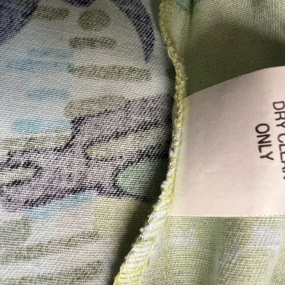 Choices Vibrant Green and Blue Jacket - Picture 9 of 10